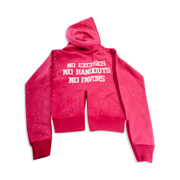 No Excuses Hoodie (PINK)